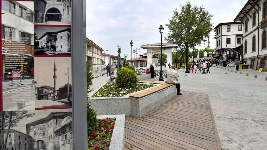 Hacı Bayram Meydanı yenilendi güzelleşti 6